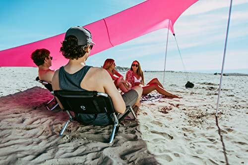 Neso Tents Grande Beach Tent, 7ft Tall, 9 x 9ft, Reinforced Corners and Cooler Pocket