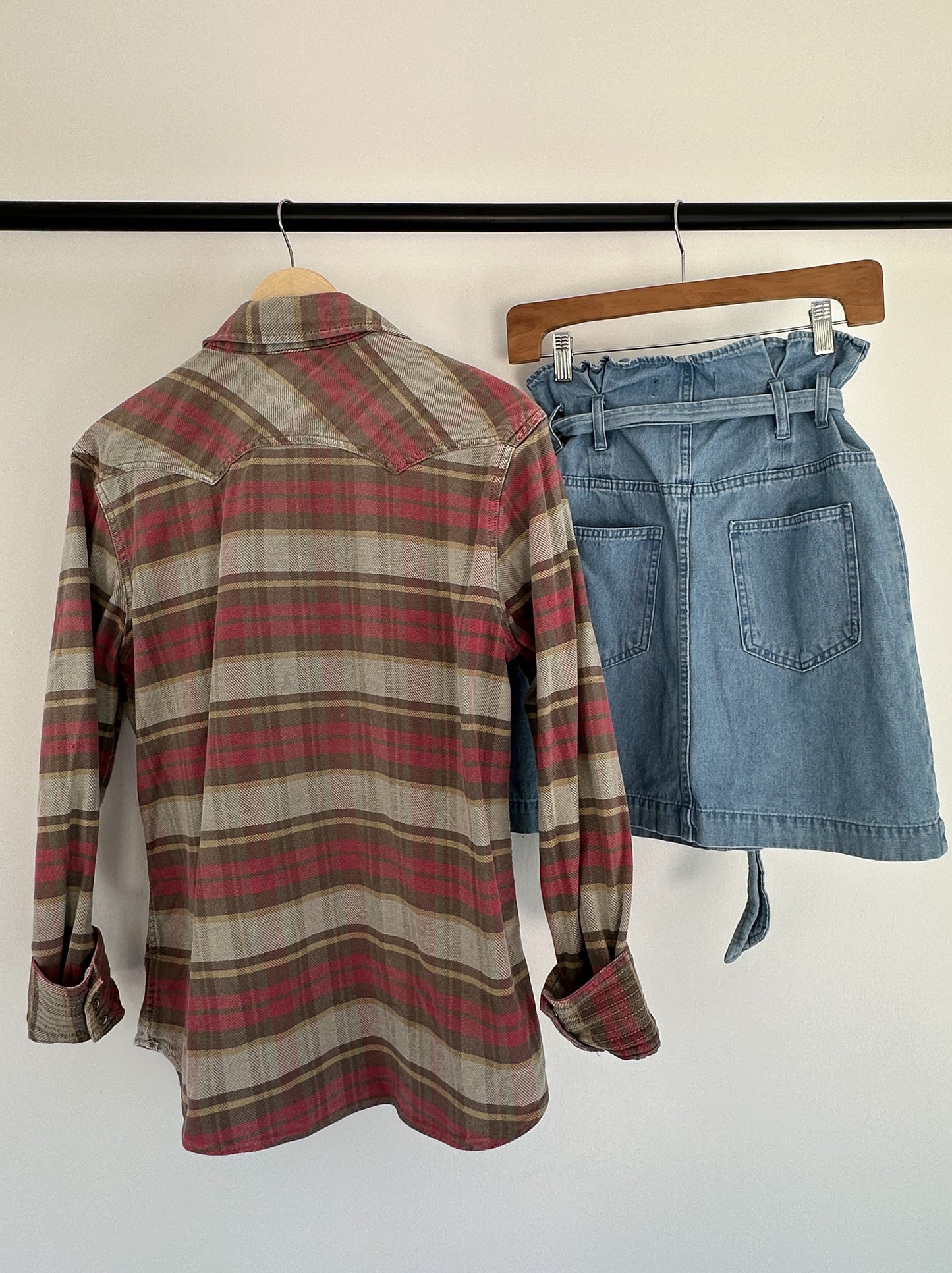 Converse Plaid Button Down Shirt