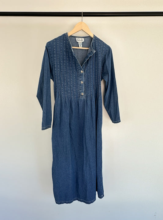 Denim Vintage Dress XS