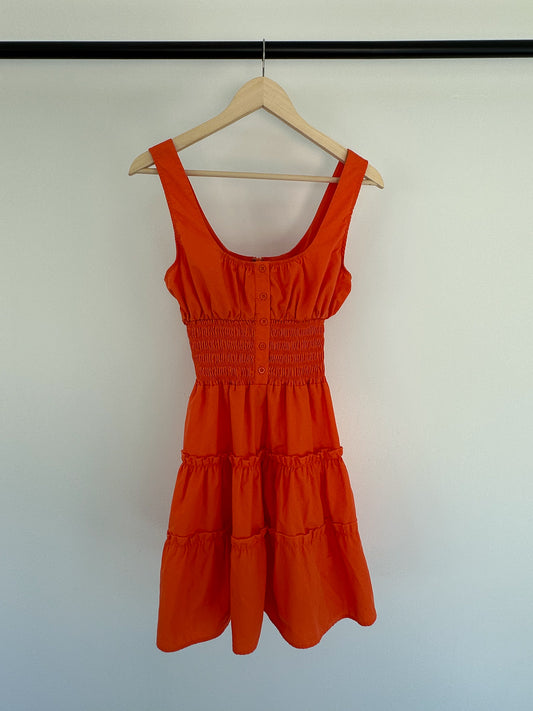 Orange Summer Dress